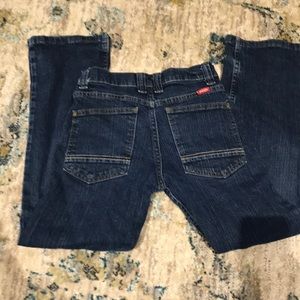 Wrangler boot cut jeans boys